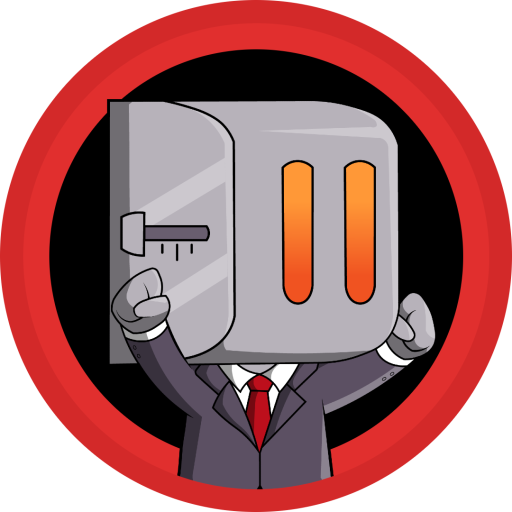 Dvance Development toaster man logo